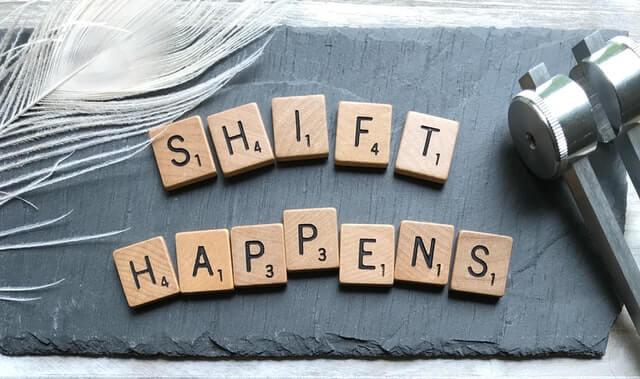 Shift Happens words